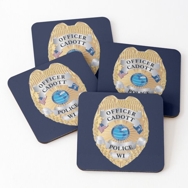 Item preview, Cadott Wisconsin Police Officer Badge designed and sold by Lawrence Baird.