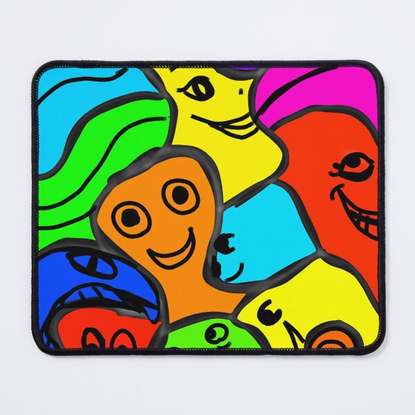 Item preview, Rainbow colourful graffiti Pop art cartoon  designed and sold by DemonicGloom.