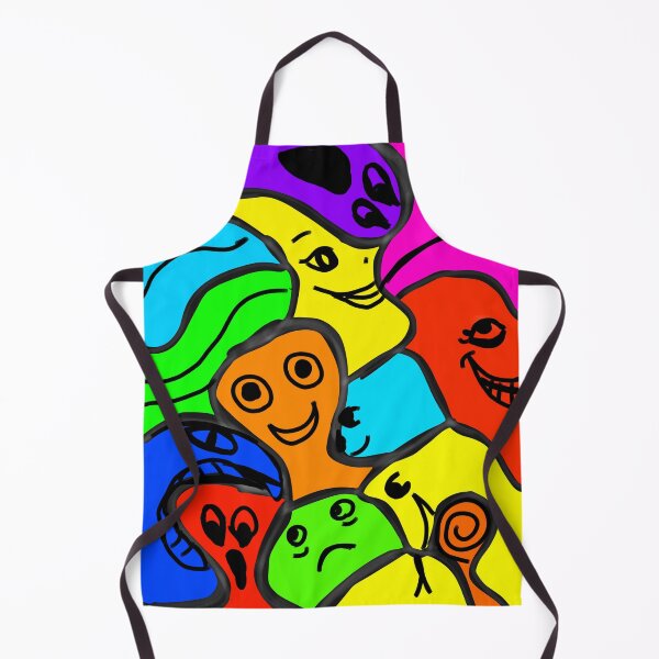 Item preview, Rainbow colourful graffiti Pop art cartoon  designed and sold by DemonicGloom.