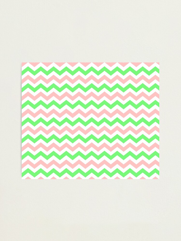 Pink and Green aka 2 tone color block Sticker for Sale by asharpphoto