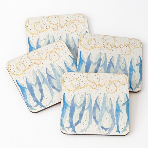 Item preview, Fin Whales Praying  designed and sold by KakiDimock.