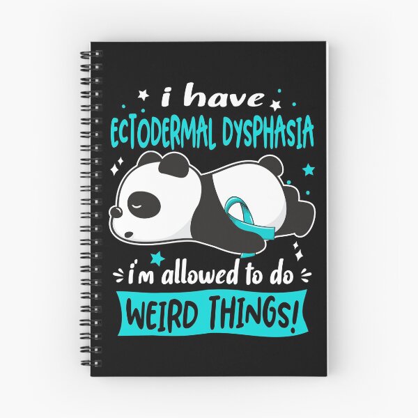 Item preview, Ectodermal Dysphasia Warrior I Have Ectodermal Dysphasia I Am Allowed To Do Weird Things! designed and sold by GennieShop.