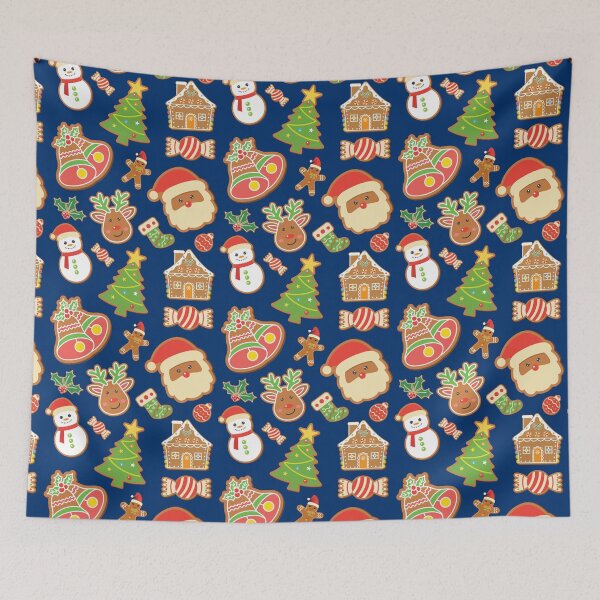 Item preview, Gingerbread Christmas Seamless Pattern designed and sold by JABG-01.