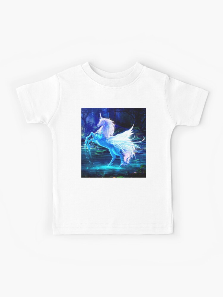 Blue sale unicorn shirt