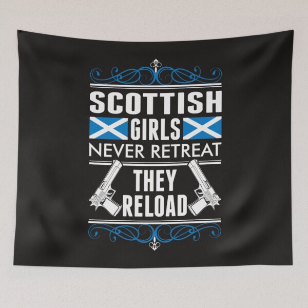 Item preview, Scottish girl never retreat reload designed and sold by Themngocbao.