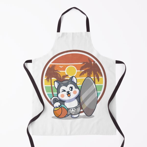 Item preview, Retro Husky Surfer designed and sold by ALW951.