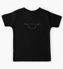 German Coupe LED headlights and grill Kids Tee