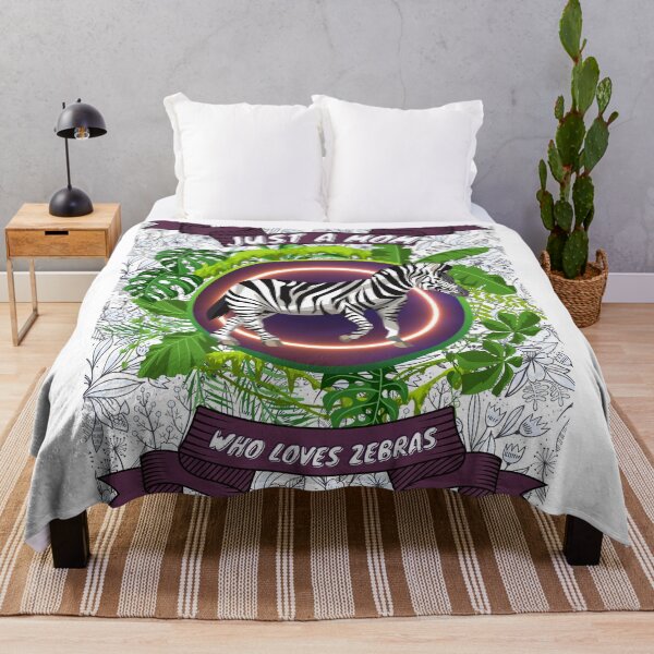Item preview, Just a mom who loves zebras - Colorful compositions, art and animals, funny drawings designed and sold by AdvanceDesign.