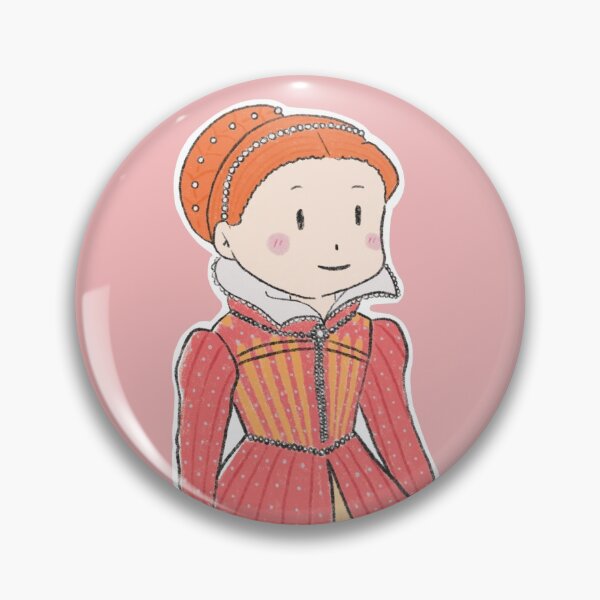 Item preview, Cute Hand Drawn History Figures Mary Queen of Scots designed and sold by MariOyama.