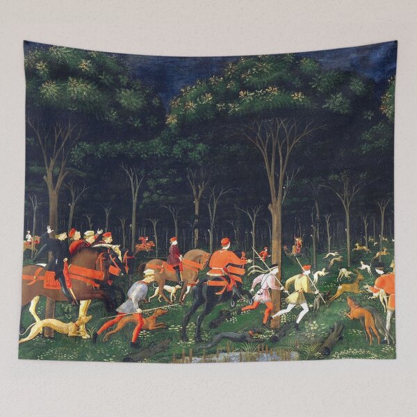 Item preview, The Hunt in the Forest_Paolo Uccello  Italian painter (1397-1475) designed and sold by HomeGallery.