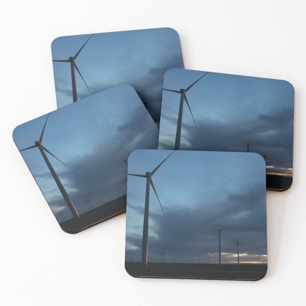 Item preview, Wind Turbine Sunset #3 designed and sold by Rachel Jeffrey.