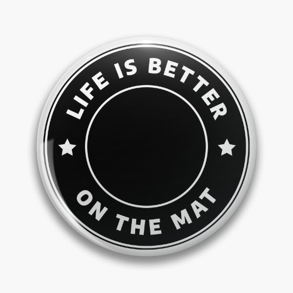 Item preview, Life is Better On The Mat designed and sold by spokoandstuff.