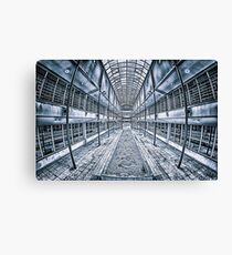 Geometric Building Canvas Print