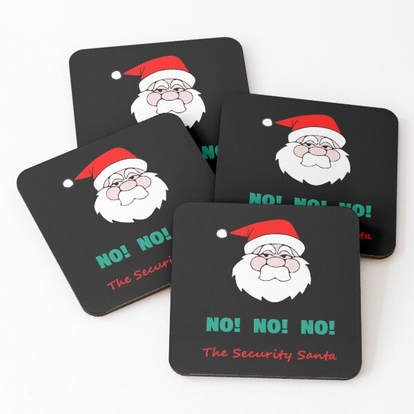Item preview, Security Santa, No! No! No! designed and sold by aykiradesigns.