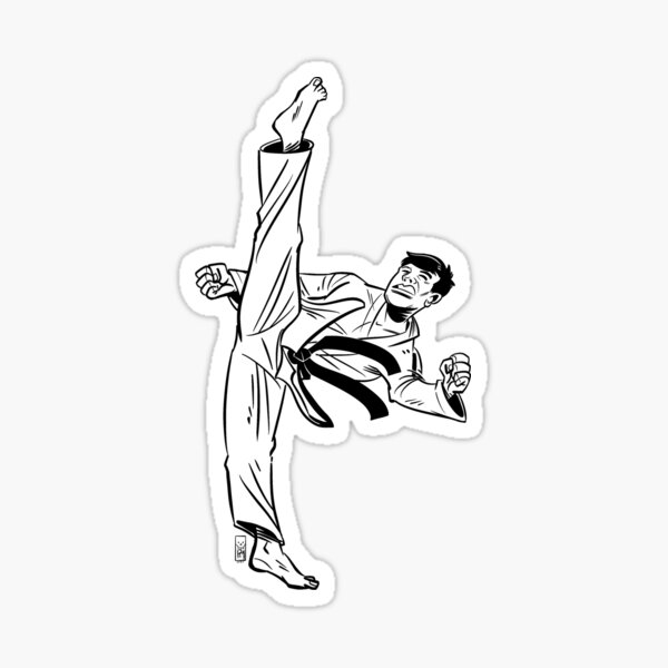 Taekwon-do Sticker