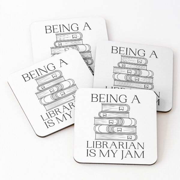 Item preview, Being a librarian is my jam, Reading is my jam, If it involves books count me in! designed and sold by Auntieck.