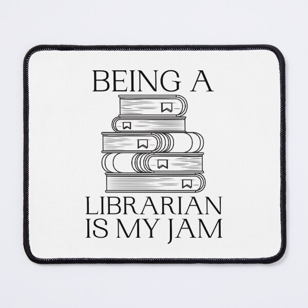 Item preview, Being a librarian is my jam, Reading is my jam, If it involves books count me in! designed and sold by Auntieck.