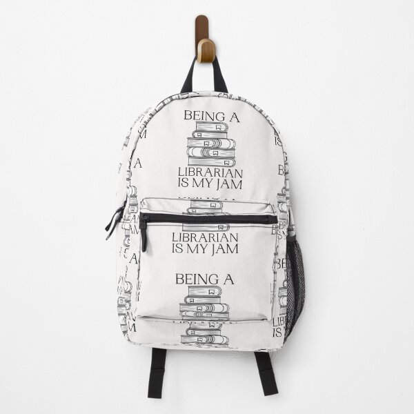 Item preview, Being a librarian is my jam, Reading is my jam, If it involves books count me in! designed and sold by Auntieck.