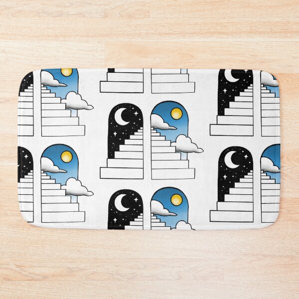 Item preview, Tattoo Traditional - Night and Day Stairs designed and sold by degeneroot.