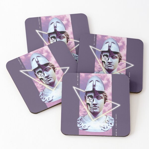 Item preview, Greek Warrior Vaporwave Design designed and sold by Klotho-Fashion.