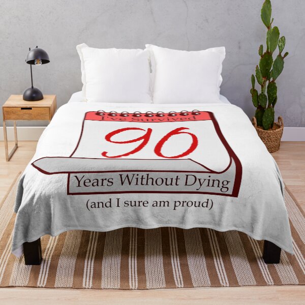 Item preview, I've Survived 90 Years designed and sold by RinozaRose.