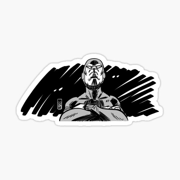 The Kid Ghost (Arms Folded) Sticker