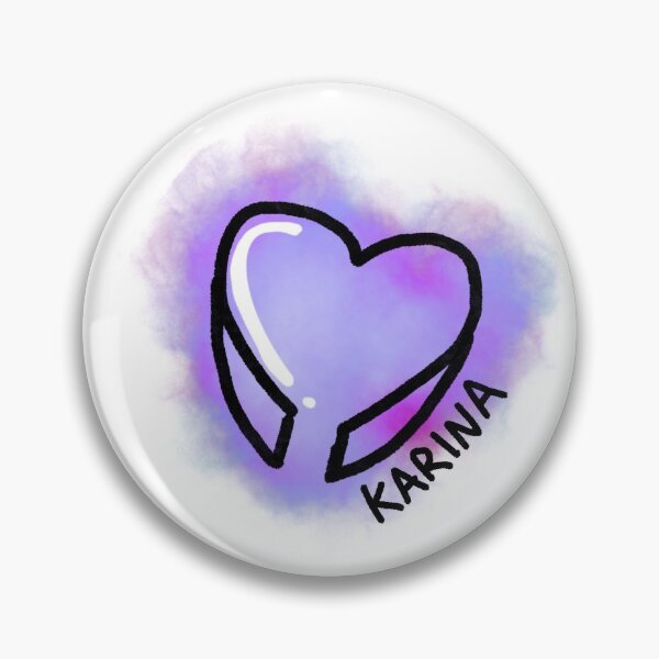 Item preview, Karina Aespa Heart designed and sold by spiderwingsart.