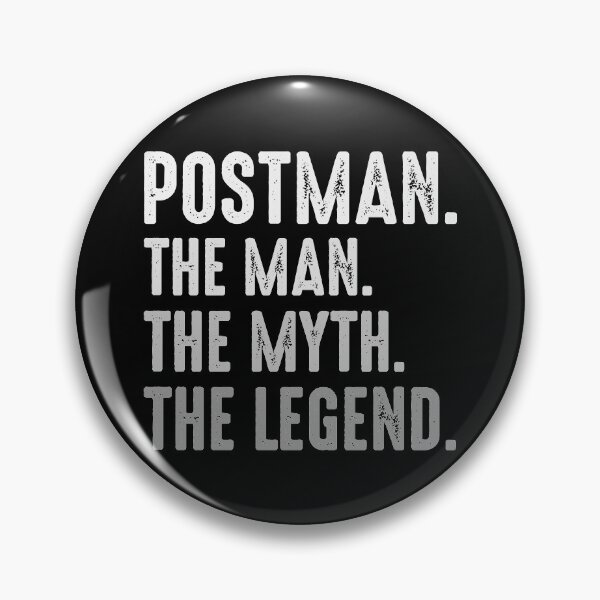 Item preview, Postman Funny Slogan The Man The Myth The Legend designed and sold by thecooltable.