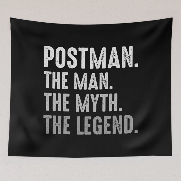 Item preview, Postman Funny Slogan The Man The Myth The Legend designed and sold by thecooltable.