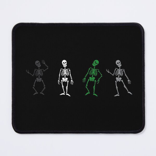 Item preview, Halloween Skeletons Demi Romantic. Demiromantic Pride designed and sold by Subtle Pride Shop.