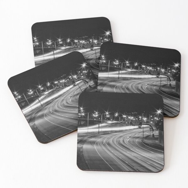 Item preview, Black and White Traffic Trails #2 designed and sold by Rachel Jeffrey.