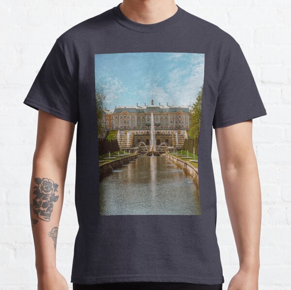Saint Petersburg: Peterhof Fontains Classic T-Shirt