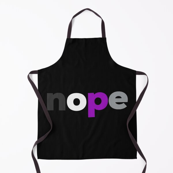 Item preview, nope Demi Sexual. Demisexual Pride designed and sold by Subtle Pride Shop.