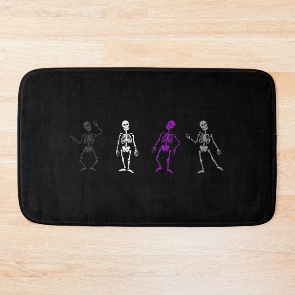 Item preview, Halloween Skeletons Demi Sexual. Demisexual Pride designed and sold by Subtle Pride Shop.