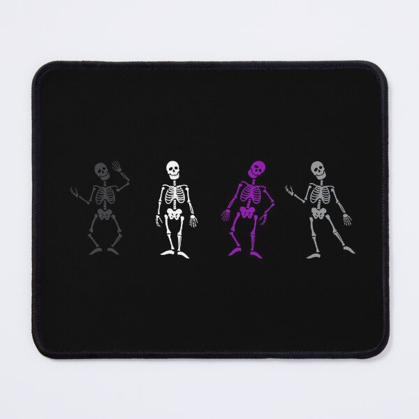 Item preview, Halloween Skeletons Demi Sexual. Demisexual Pride designed and sold by Subtle Pride Shop.