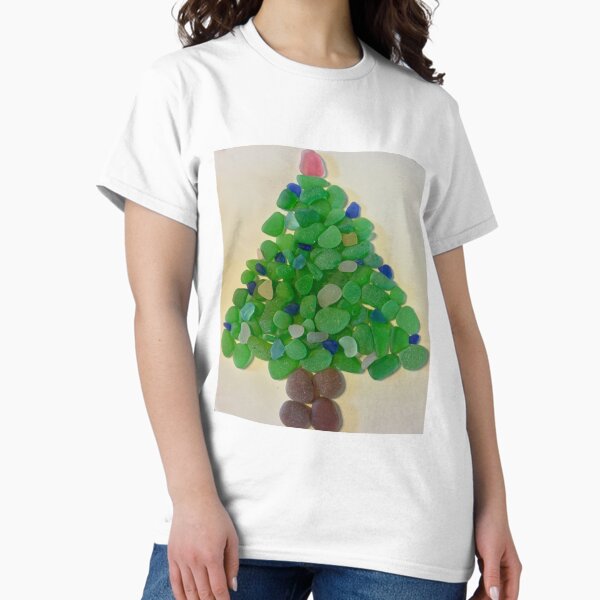 Item preview, Sea Glass Christmas Tree designed and sold by Sea West Studio.