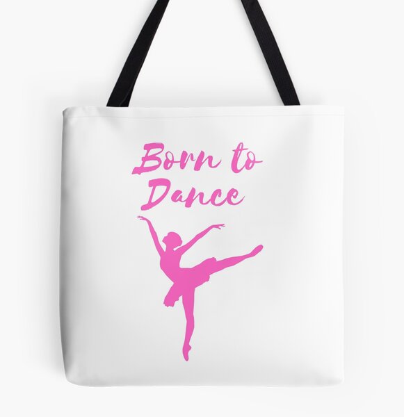 Dance Mom Tote Bag Dance Bag Girl Ballerina Bag Ballerina 