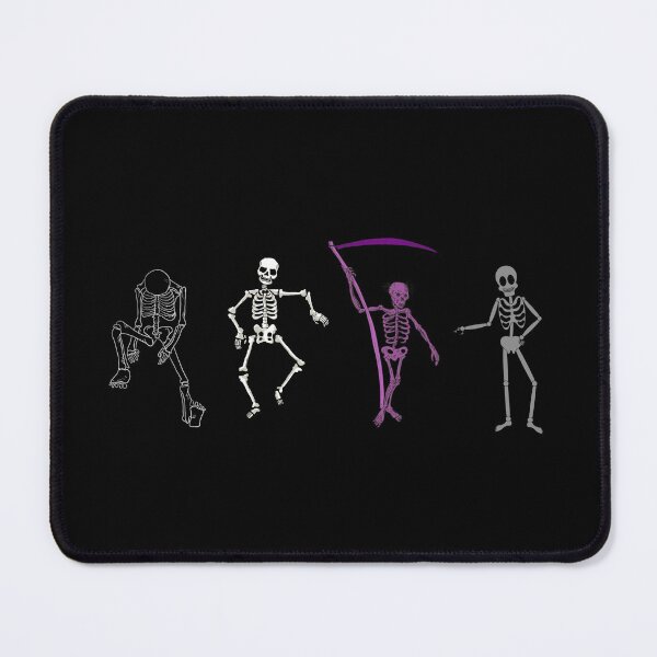 Item preview, Halloween Demi Sexual Flag Skeletons. Demisexual Pride designed and sold by Subtle Pride Shop.