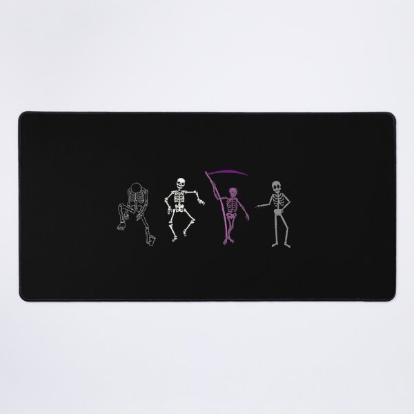 Item preview, Halloween Demi Sexual Flag Skeletons. Demisexual Pride designed and sold by Subtle Pride Shop.