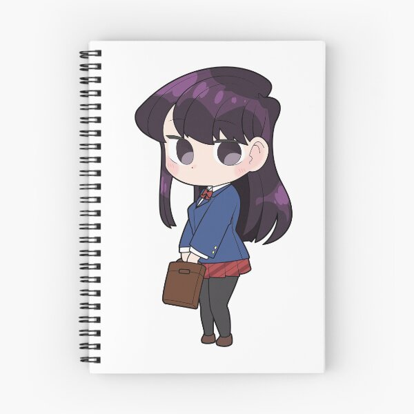 Item preview, Komi Can't Communicate Komi Shouko Chibi designed and sold by ChibiCheems.