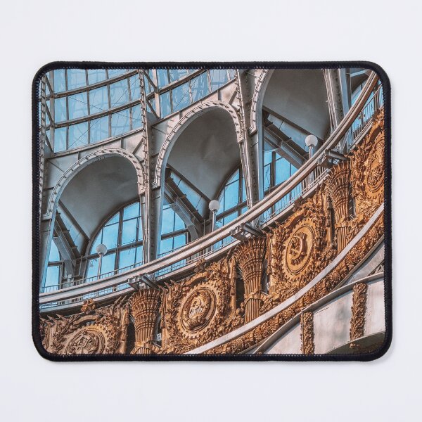 Soviet Architecture: Cosmos Pavilion, VDNKh (Moscow, Russia) Mouse Pad