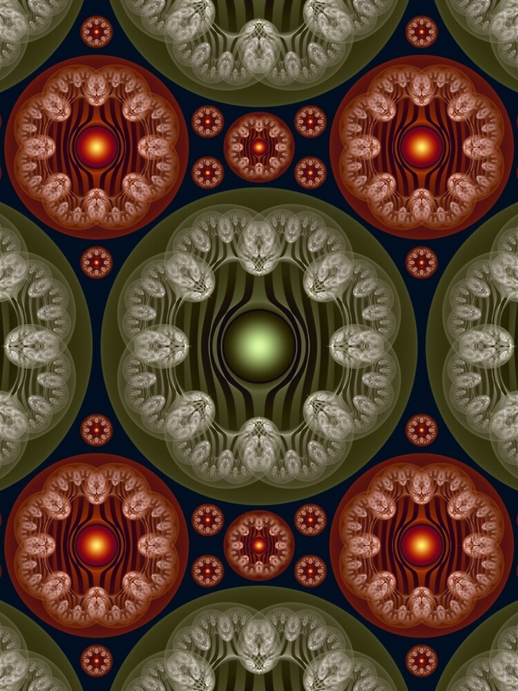 Colorful enamoring pattern by Gagik