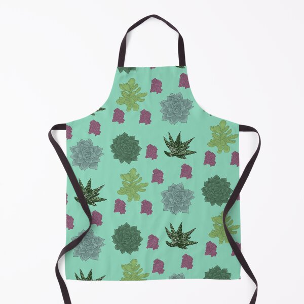 Item preview, Succulents Pattern Seafoam designed and sold by Ashley Gagnon.