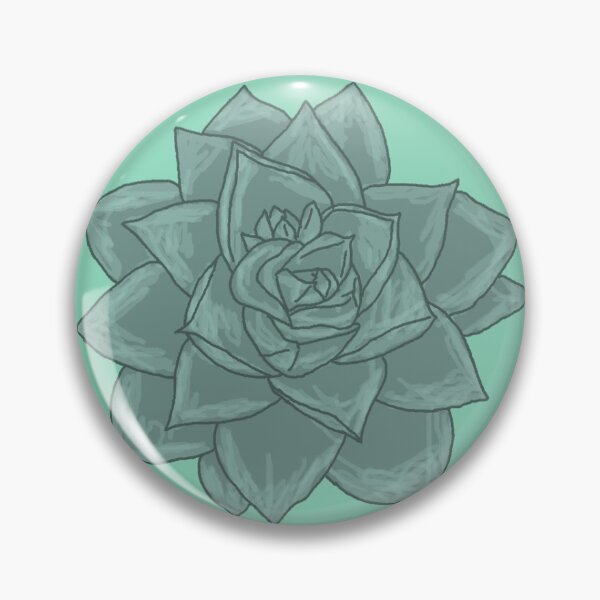 Item preview, Succulents Pattern Seafoam designed and sold by Ashley Gagnon.