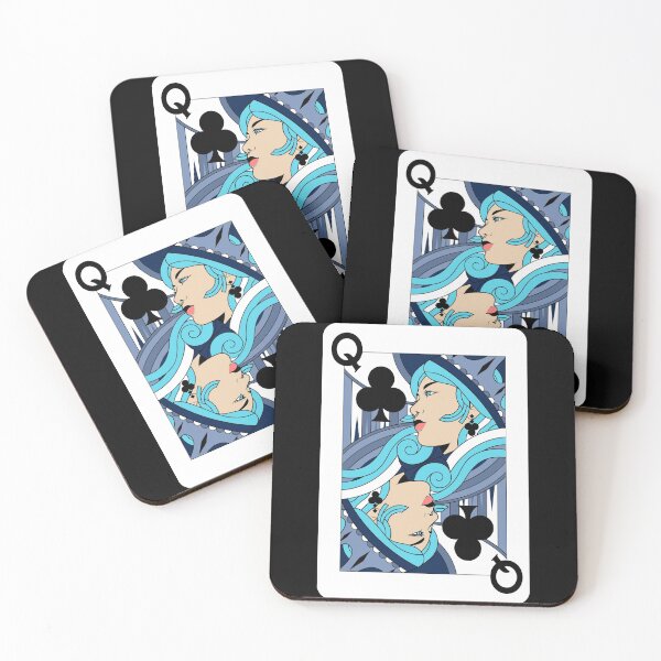Item preview, Queen of Clubs designed and sold by Studio-Sy.