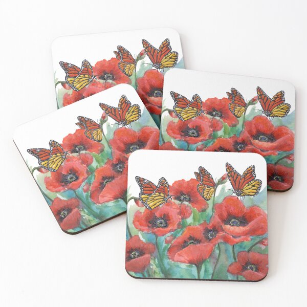 Item preview, Poppy and butterfly, Remembrance Gift. designed and sold by Roy & Tiffany.