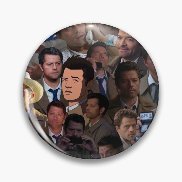Item preview, Castiel Collage designed and sold by lemonfern.
