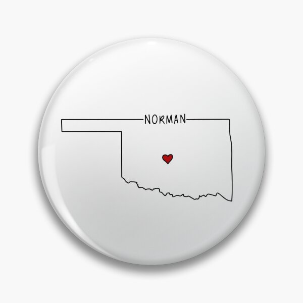 Item preview, Norman, Oklahoma State Outline designed and sold by Lia Moran.