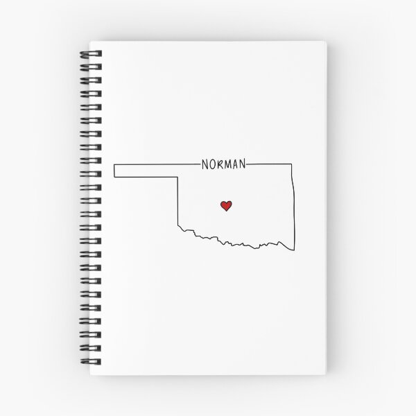 Item preview, Norman, Oklahoma State Outline designed and sold by Lia Moran.