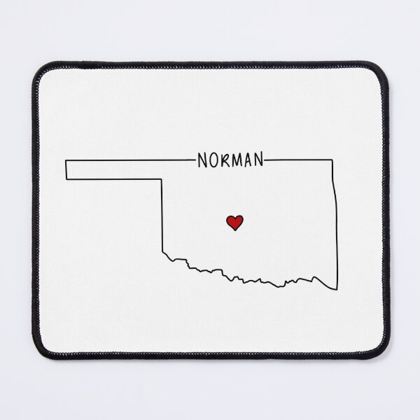 Item preview, Norman, Oklahoma State Outline designed and sold by Lia Moran.